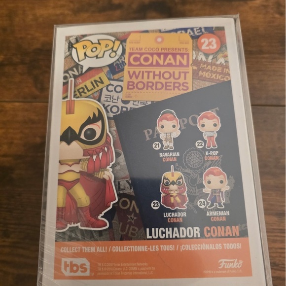 FUNKO Conan O'Brien #23 Conan Without Borders Bird In Protector GameStop Exclus. - Picture 2 of 4